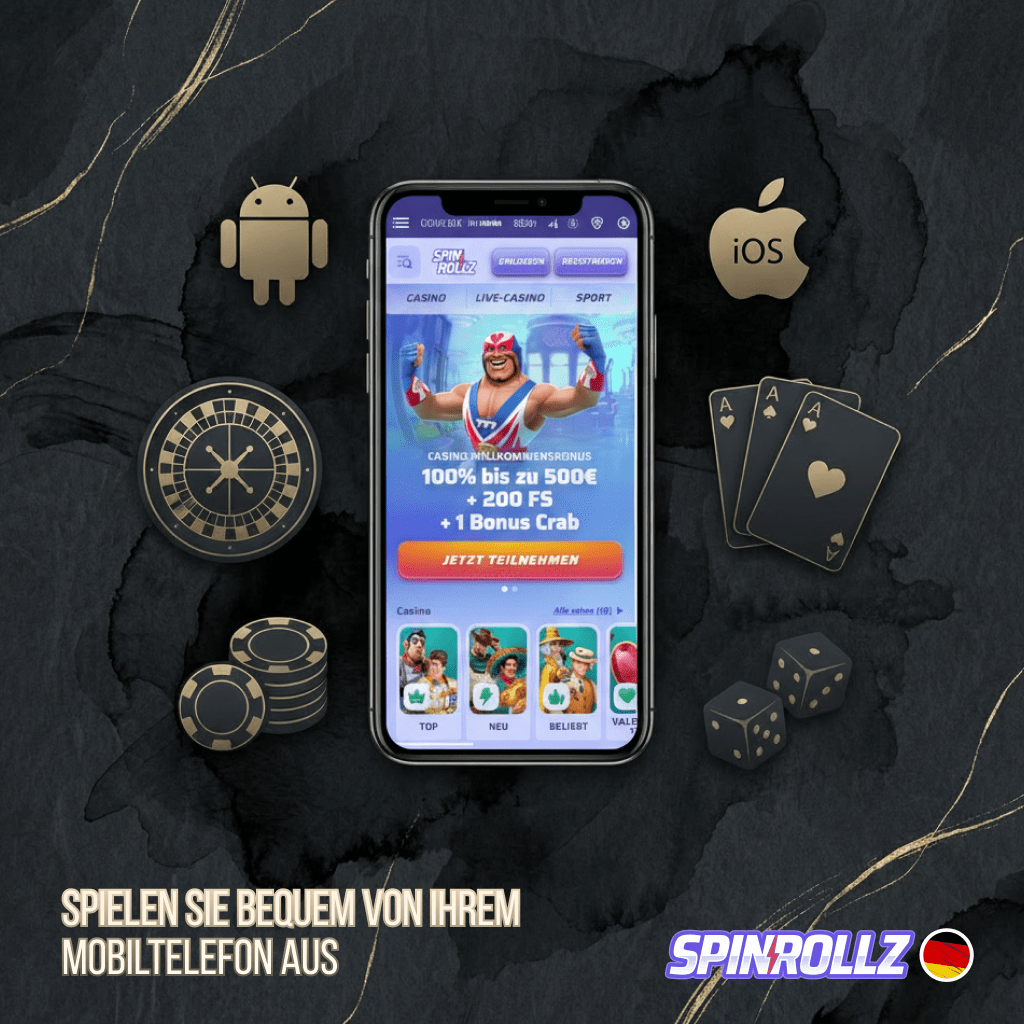 SpinRollz App Deutschland 2026: Casino App im Test